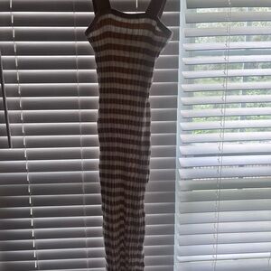 Checkered Sleeveless Dress